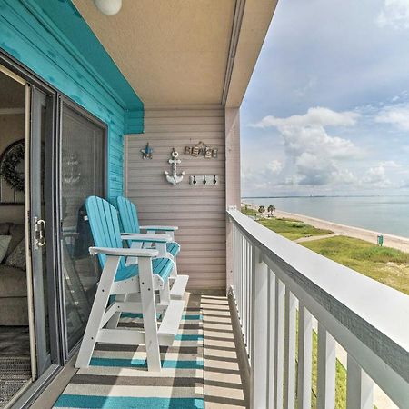 Updated Front Beach Condo With Resort Amenities! Corpus Christi Bagian luar foto