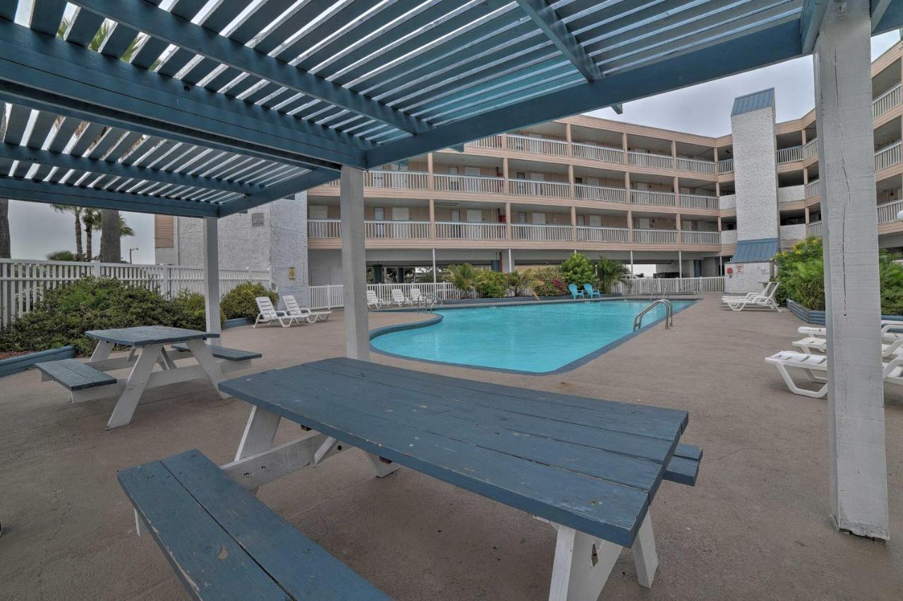 Updated Front Beach Condo With Resort Amenities! Corpus Christi Bagian luar foto