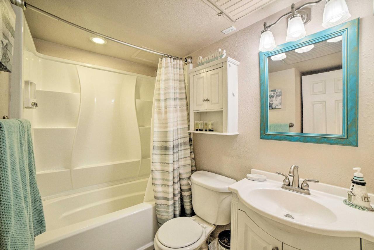 Updated Front Beach Condo With Resort Amenities! Corpus Christi Bagian luar foto